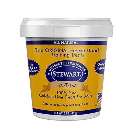 Stewart Pro-Treat Freeze Dried Dog Treats - Chicken Liver - 3 Oz
