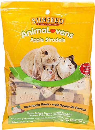 Sunseed AnimaLovens - Apple Strudels - 4 oz