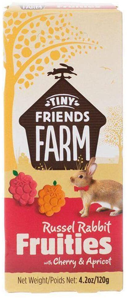 Supreme Pet Foods Tiny Friends Farm Russel Rabbit Fruitees Small Animal Treats - 4.2 oz