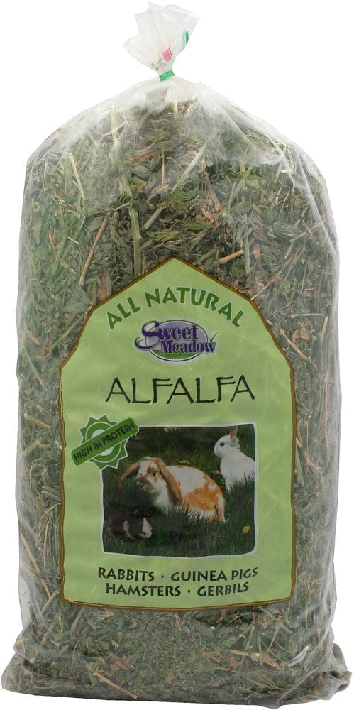 Sweet Meadow Farm Alfalfa Hay for Small Animals - 24 Oz - 3 Pack