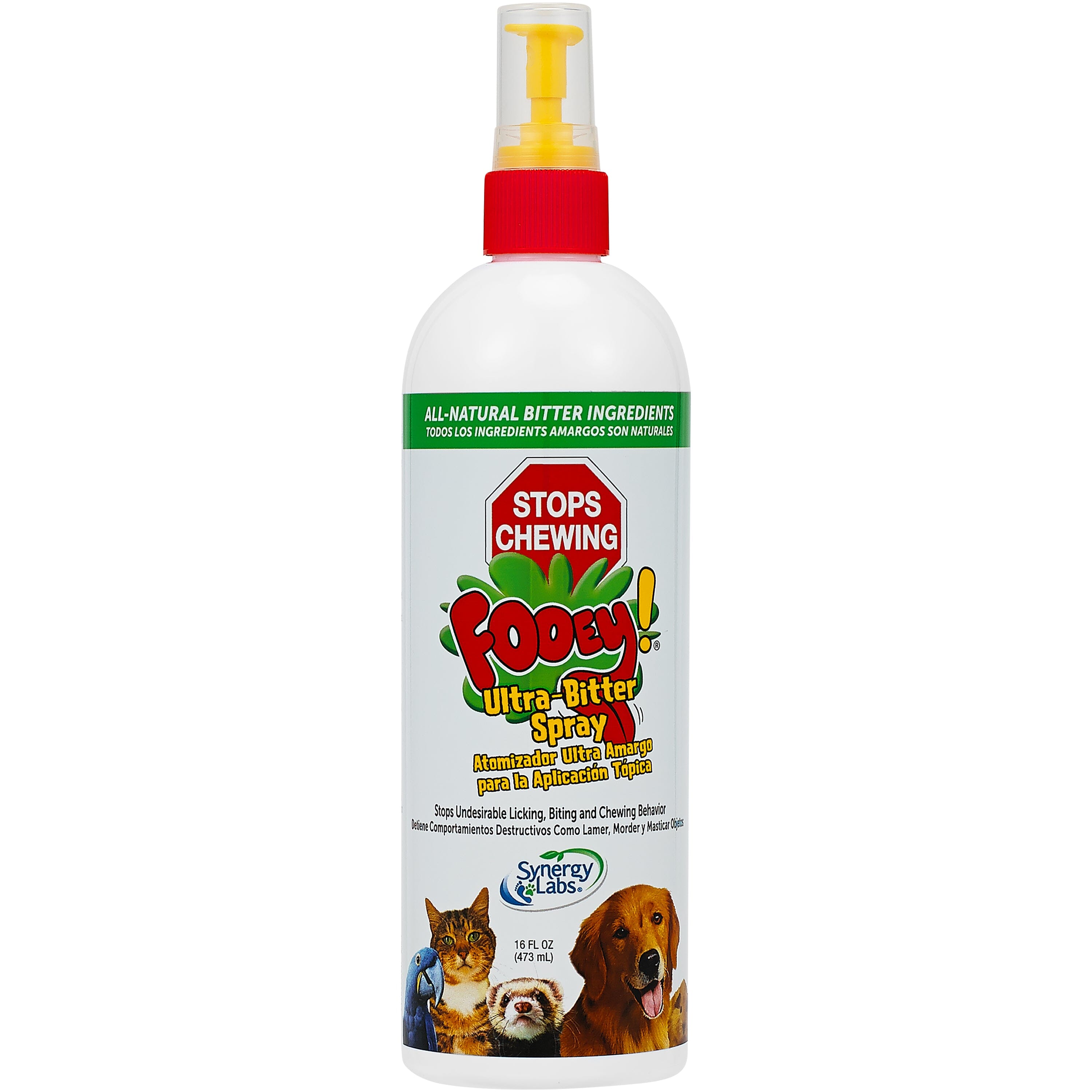 Synergy Labs Ultra Bitter Spray for Dogs - 16 fl Oz