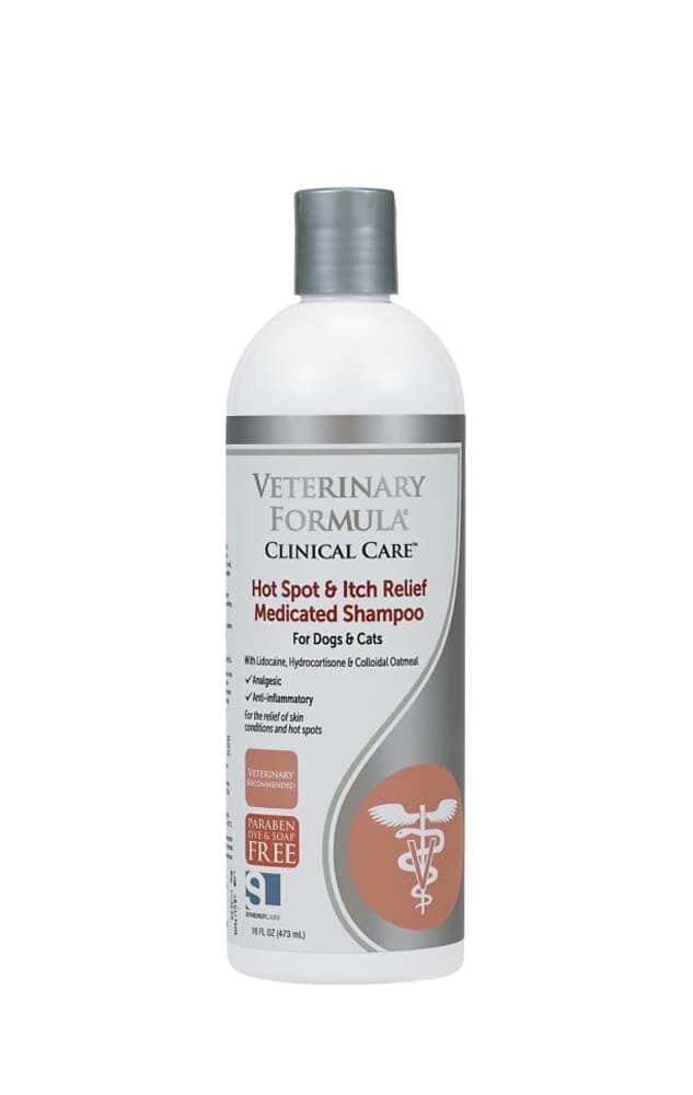 Synergy Labs Veterinary Formula Clinical Care Hot Spot shampoo - 16 fl Oz