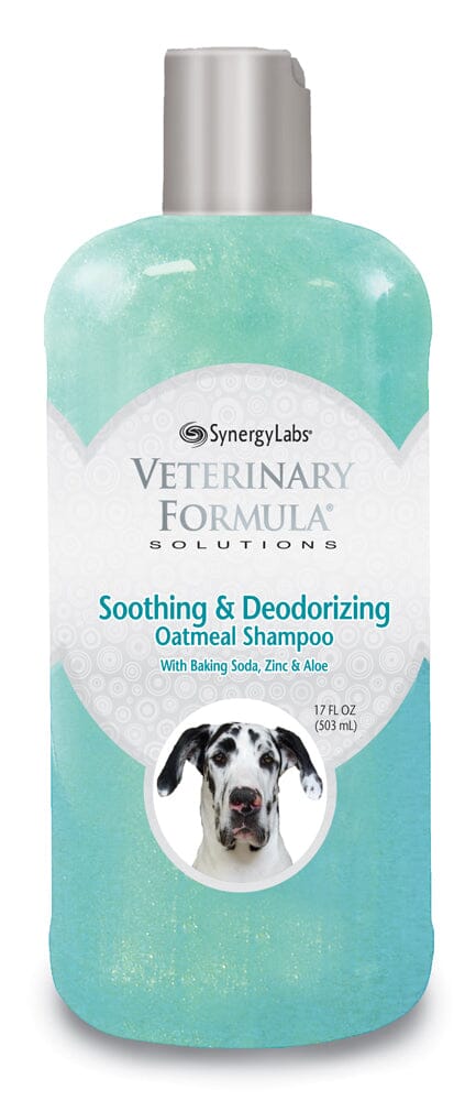 Synergy Labs Veterinary Formula Soothing & Deodorizing Oatmeal Shampoo - 17 fl Oz