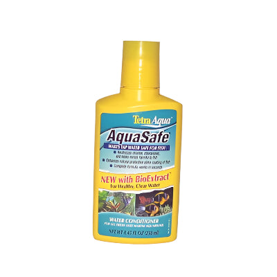 Tetra Aquasafe Plus Aquarium Water Conditioner - 3.38 Oz