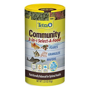 Tetra Community 3-In-1 Select-A-Food - 3.25 Oz