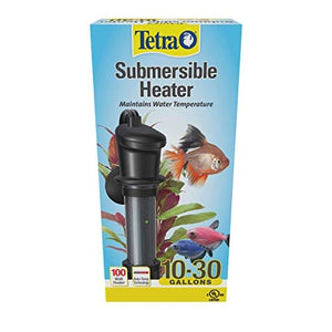 Tetra HT30 Submersible Aquarium Heater Submersible Fish Tank Heater - 100 Watt - 10 - 30