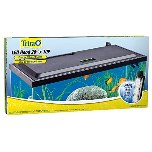 Tetra LED Aquarium Hood Aquarium - Black - 20 In