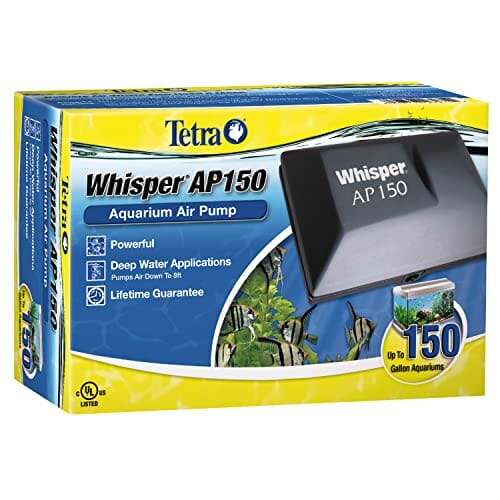 Tetra Whisper Aquarium Air Pump - Blue - Up To 150 Gal
