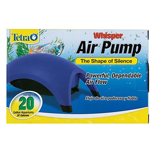 Tetra Whisper Aquarium Air Pump - Blue - Up To 20 Gal