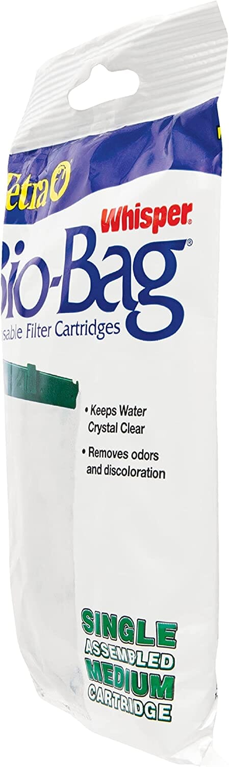 Tetra Whisper Assembled Bio-Bag Filter Cartridge Aquarium Filter Insert - Medium - 1 Pack