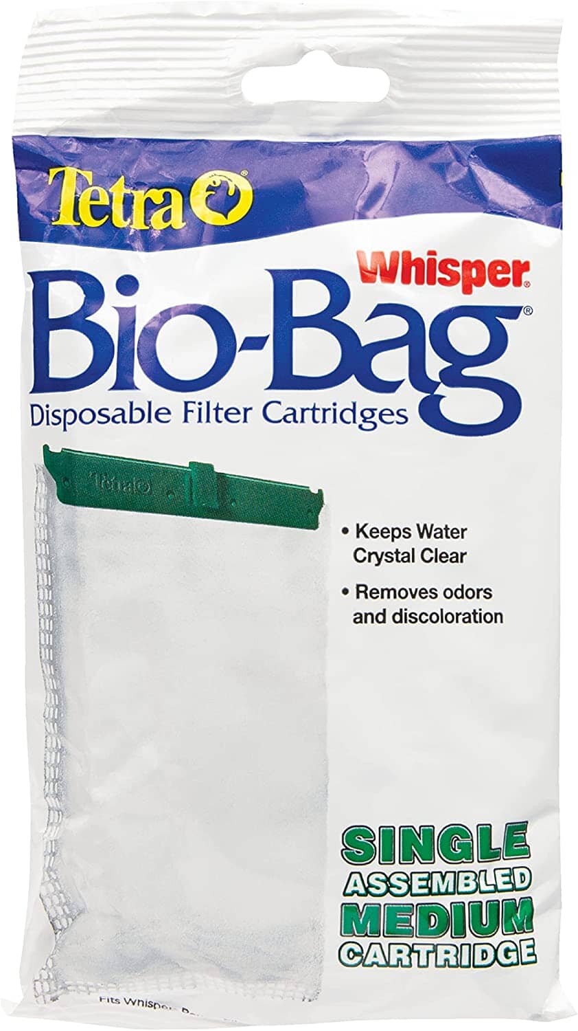 Tetra Whisper Assembled Bio-Bag Filter Cartridge Aquarium Filter Insert - Medium - 1 Pack