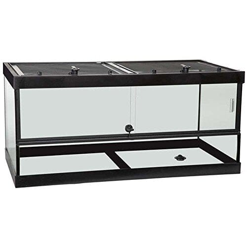 Tetrafauna Deluxe Reptohabitat Reptile Glass Enclosure - 40 Gal - 36 X 13 X 20