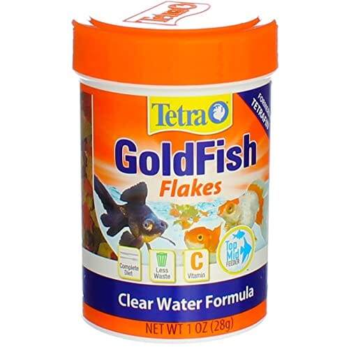 Tetrafin Goldfish Flakes Fish Food - 1 Oz