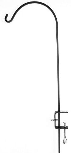 The Hookery Adjustable Deck Hanger Wild Bird Accessories - Black - 36 In