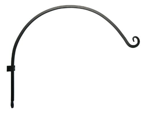 The Hookery Curved Hanger Upturn Hook Wild Bird Accessories - Black - 24 In