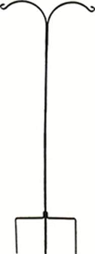 The Hookery Double Magnum Shepherd Hook Wild Bird Accessories - Black - 90 In