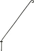The Hookery Fence & Deck Rail Hook Wild Bird Accessories - Black - 3/8 X 36 In