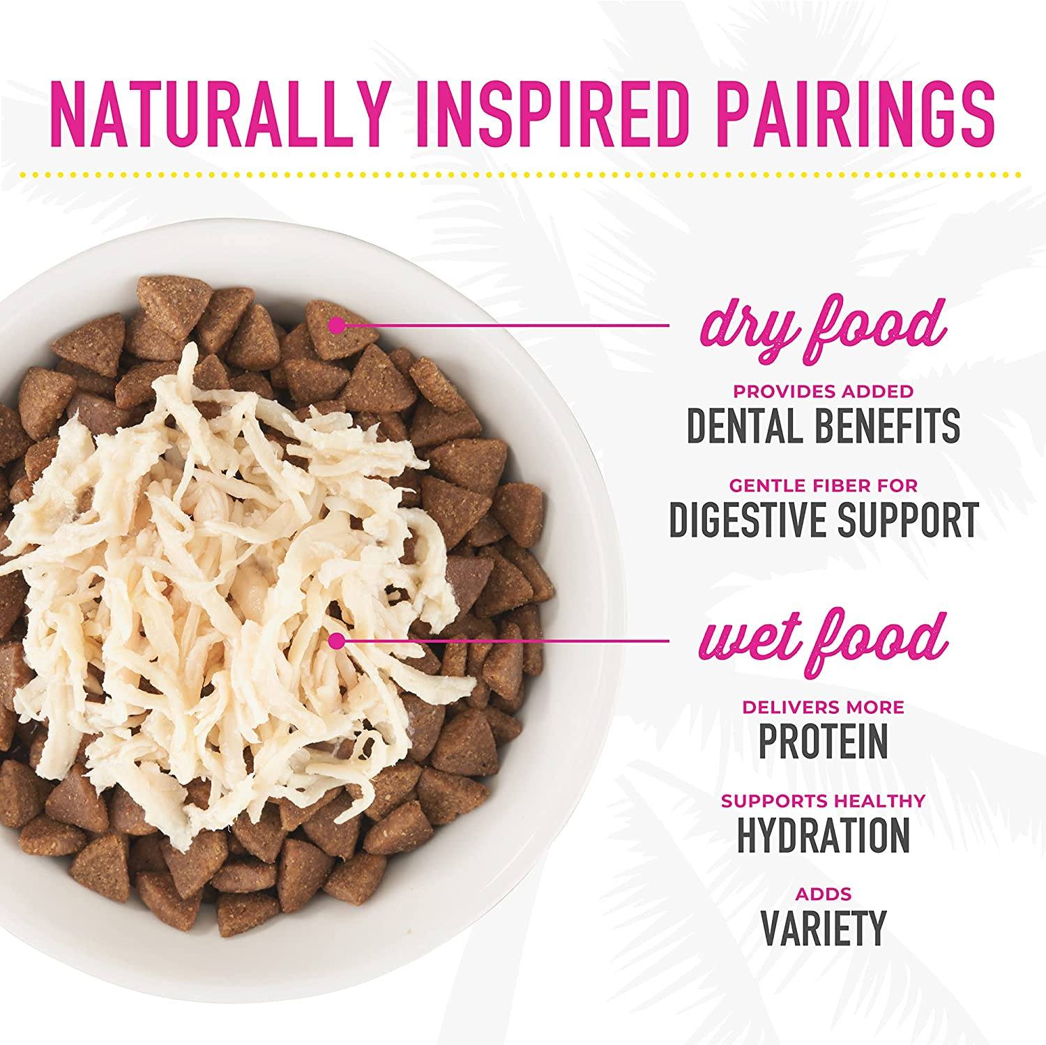 Tiki Cat Essentials Trout & Menhaden Fish Meal Recipe #6 Wet Cat Food -