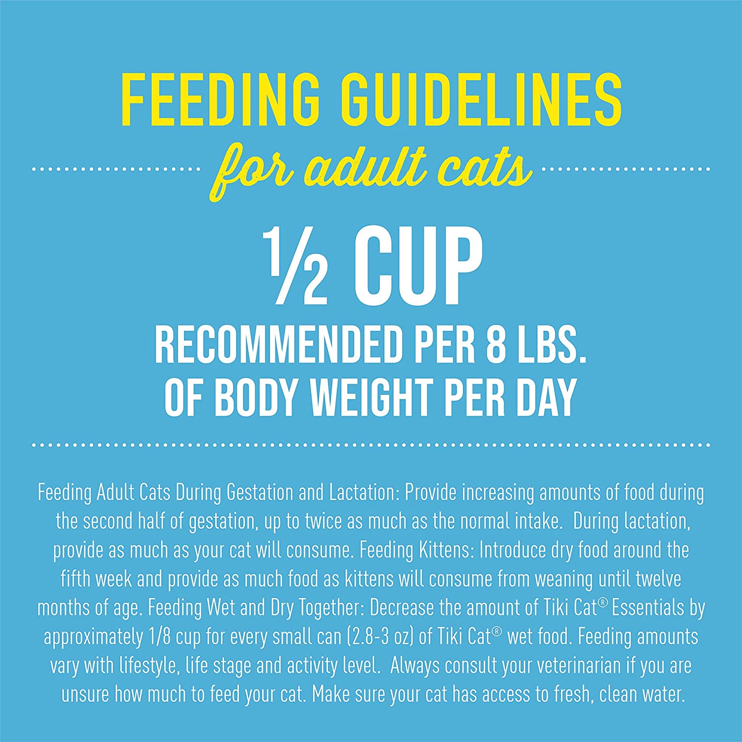 Tiki Cat Essentials Trout & Menhaden Fish Meal Recipe #6 Wet Cat Food -