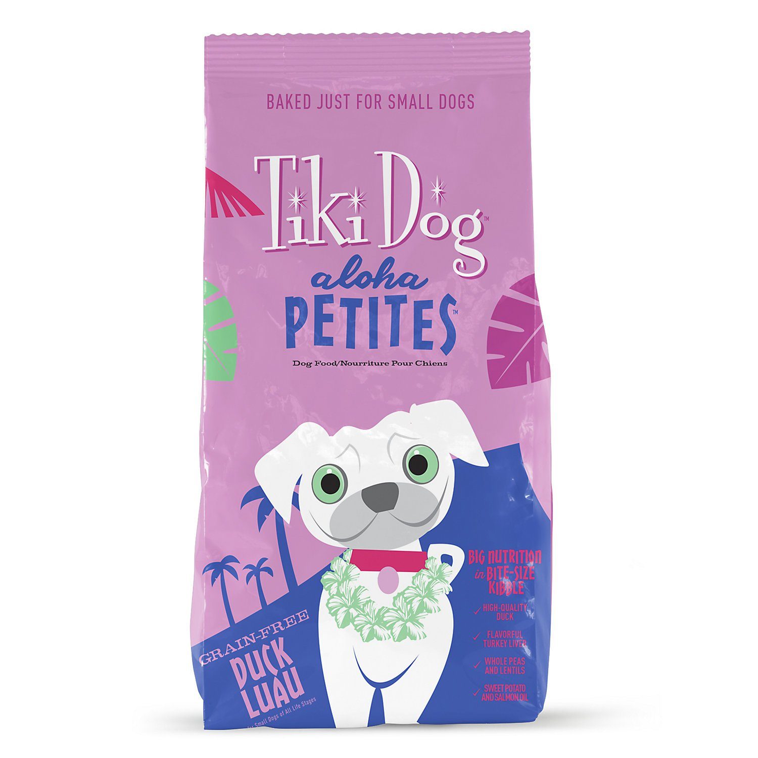 Tiki Dog Aloha Petites Duck Lua Dry Dog Food - 10 lb Bag