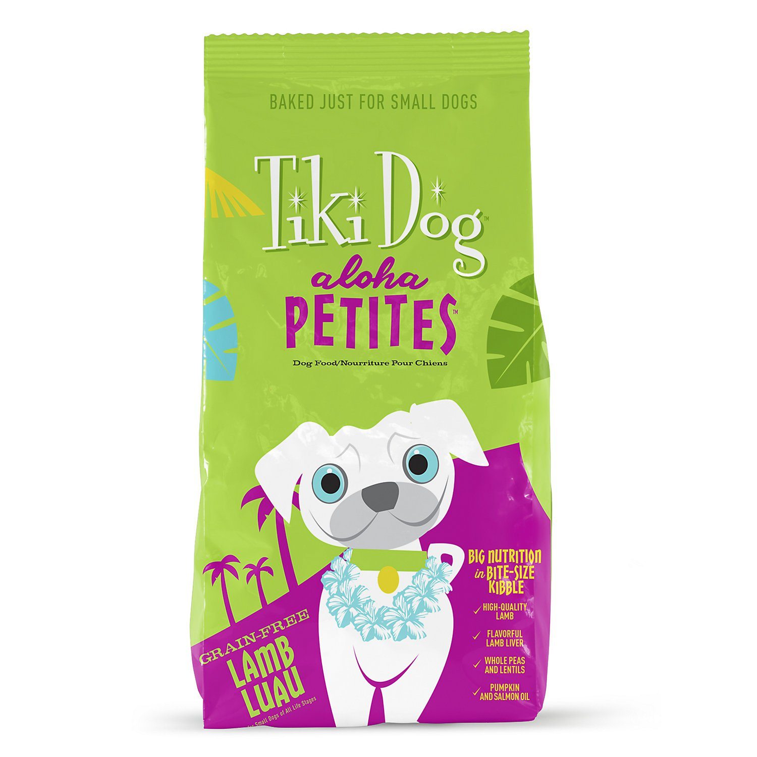 Tiki Dog Aloha Petites Lamb Lua Dry Dog Food - 10 lb Bag