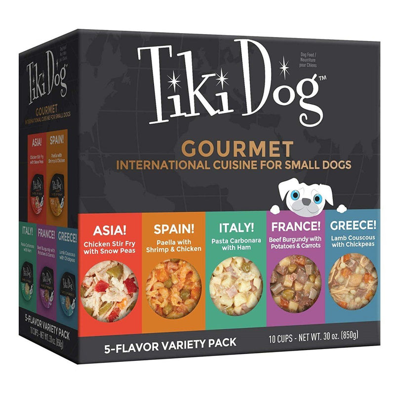 Tiki Dog Petites Gourmet International Variety Pack Prepared Dog