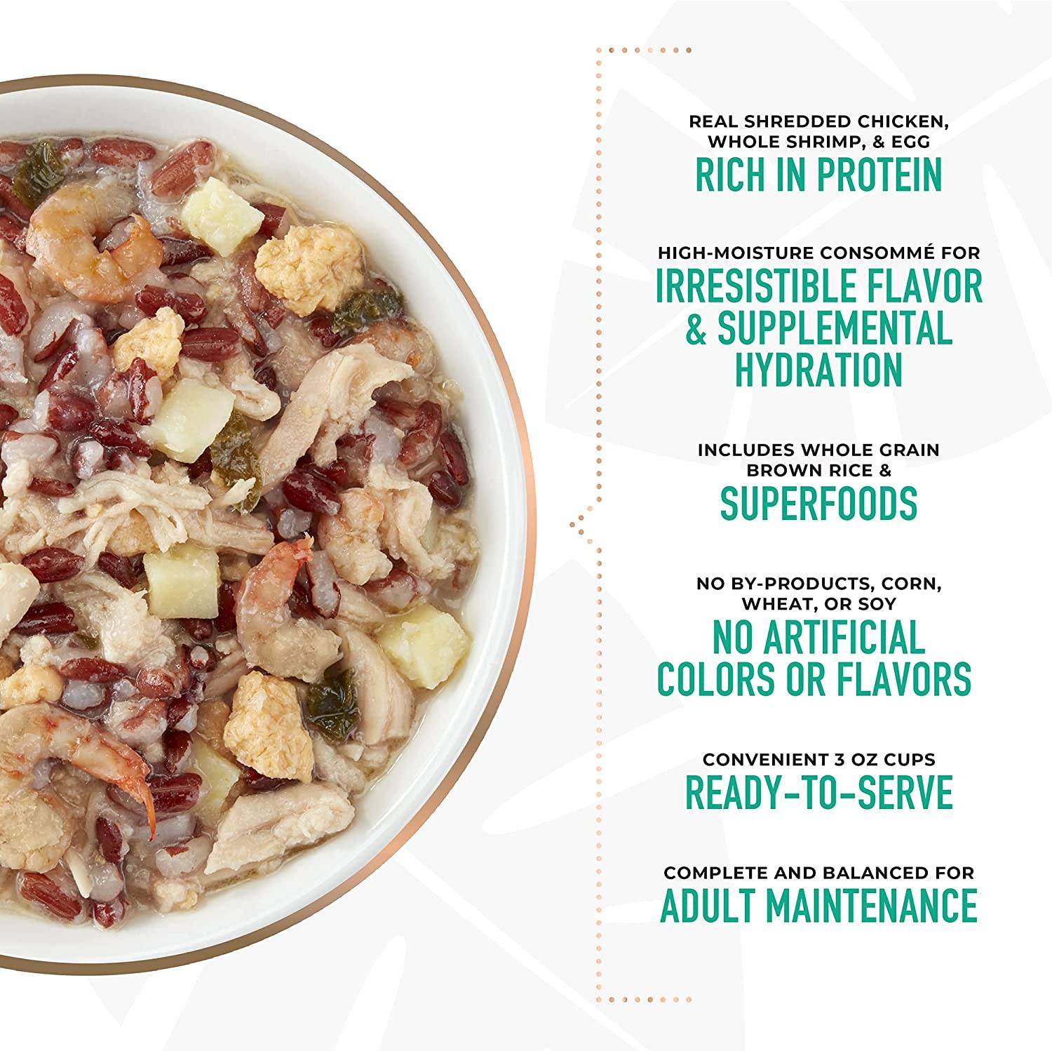 Tiki Dog Wholefoods Chicken / Lobster Consommé Canned Dog Food - 3 oz Cans - Case of 4