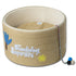 Touchcat 'Claw-ver Nest' Rounded Scratching Cat Bed w/ Teaser Toy Khaki