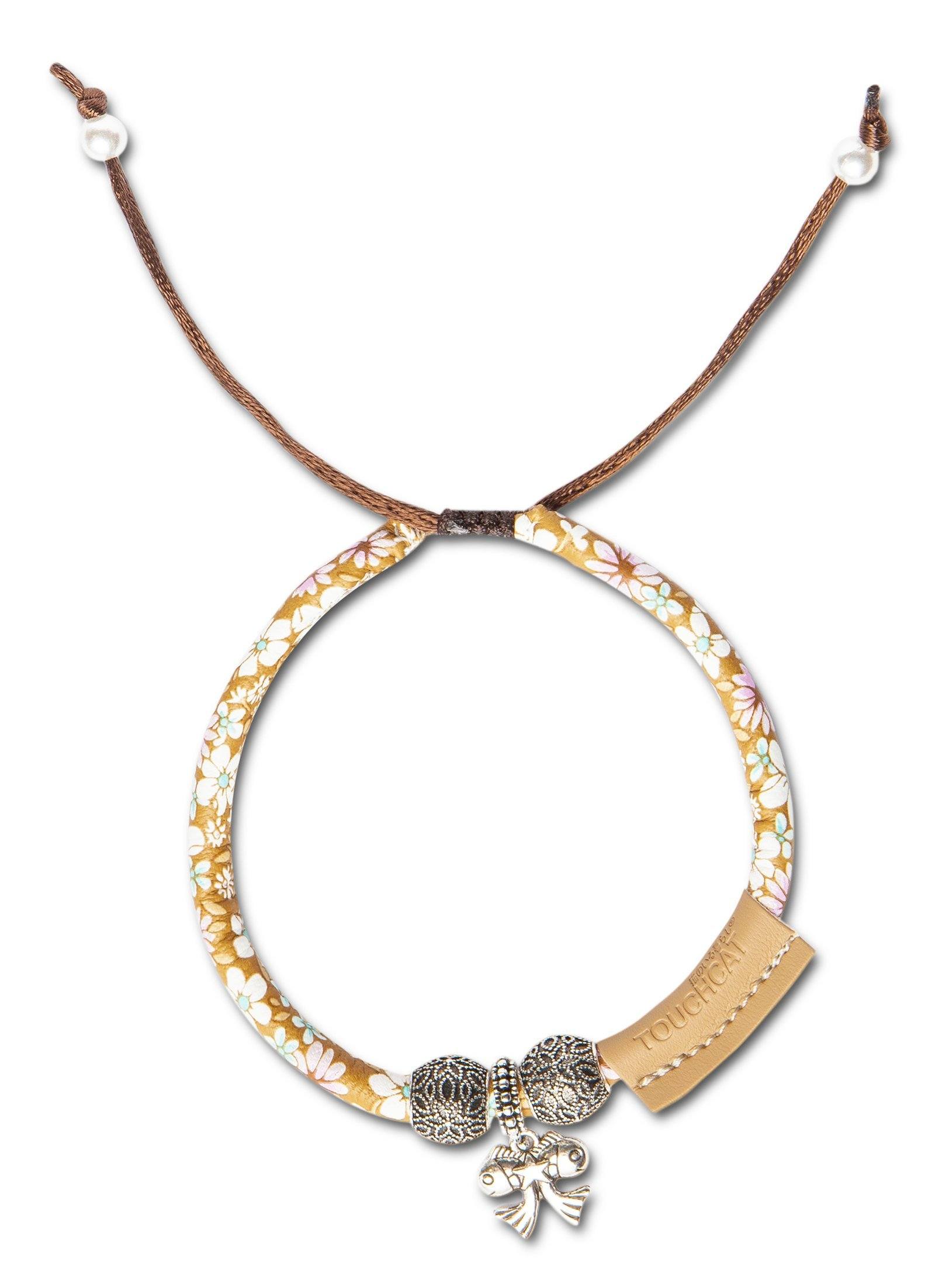 Touchcat Lucky Charms Designer Cable Necklace Cat Collar Yellow