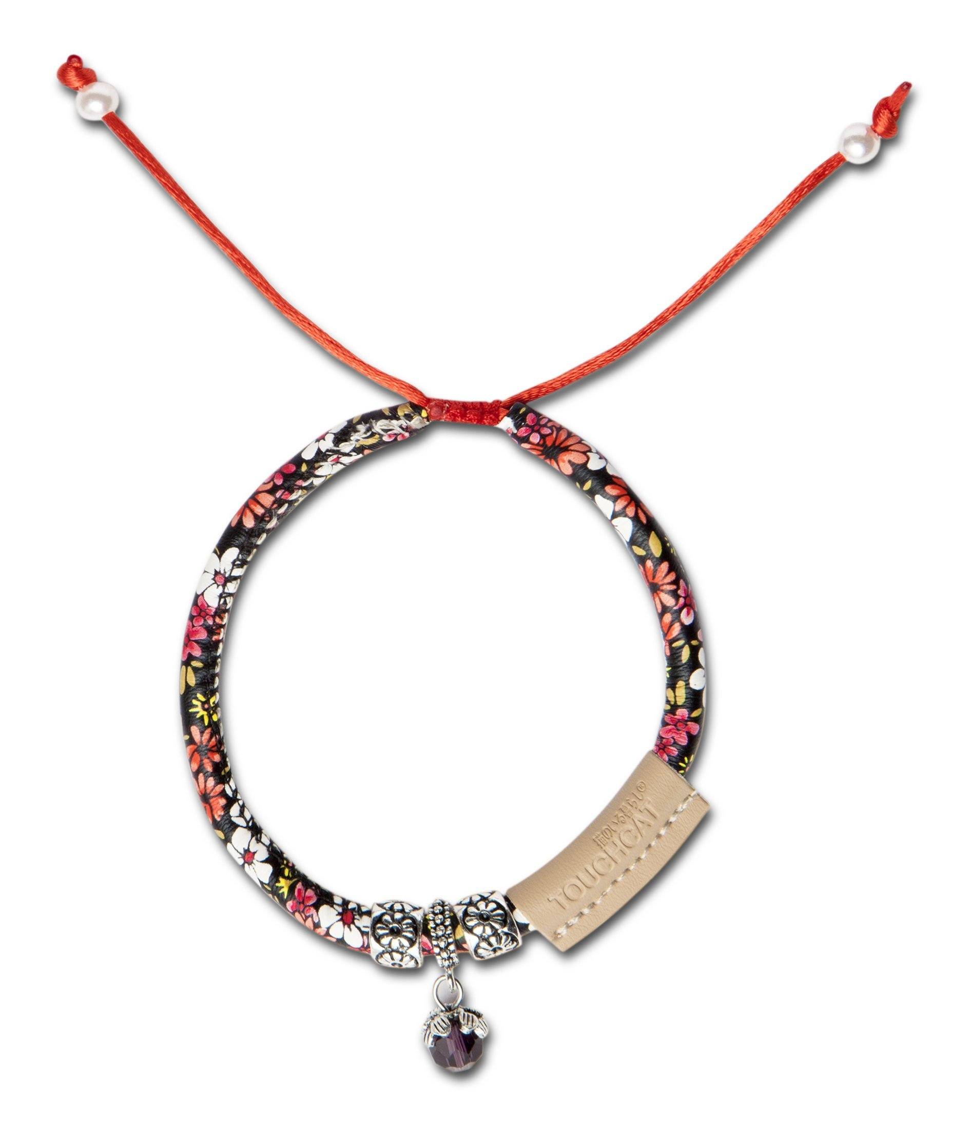 Touchcat Lucky Charms Designer Cable Necklace Cat Collar Red