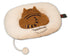 Touchcat ® 'Exquisite-Plush' Premium Kitty Fashion Designer Pet Cat Bed Lounger Mat Lounge Beige / Brown