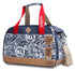 Touchdog Airline Approved Around-The-Globe Passport Designer Pet Carrier Blue