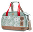Touchdog Airline Approved Around-The-Globe Passport Designer Pet Carrier Green