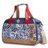 Touchdog Around-The-Globe Passport Airlined Approved Pet Carrier Blue
