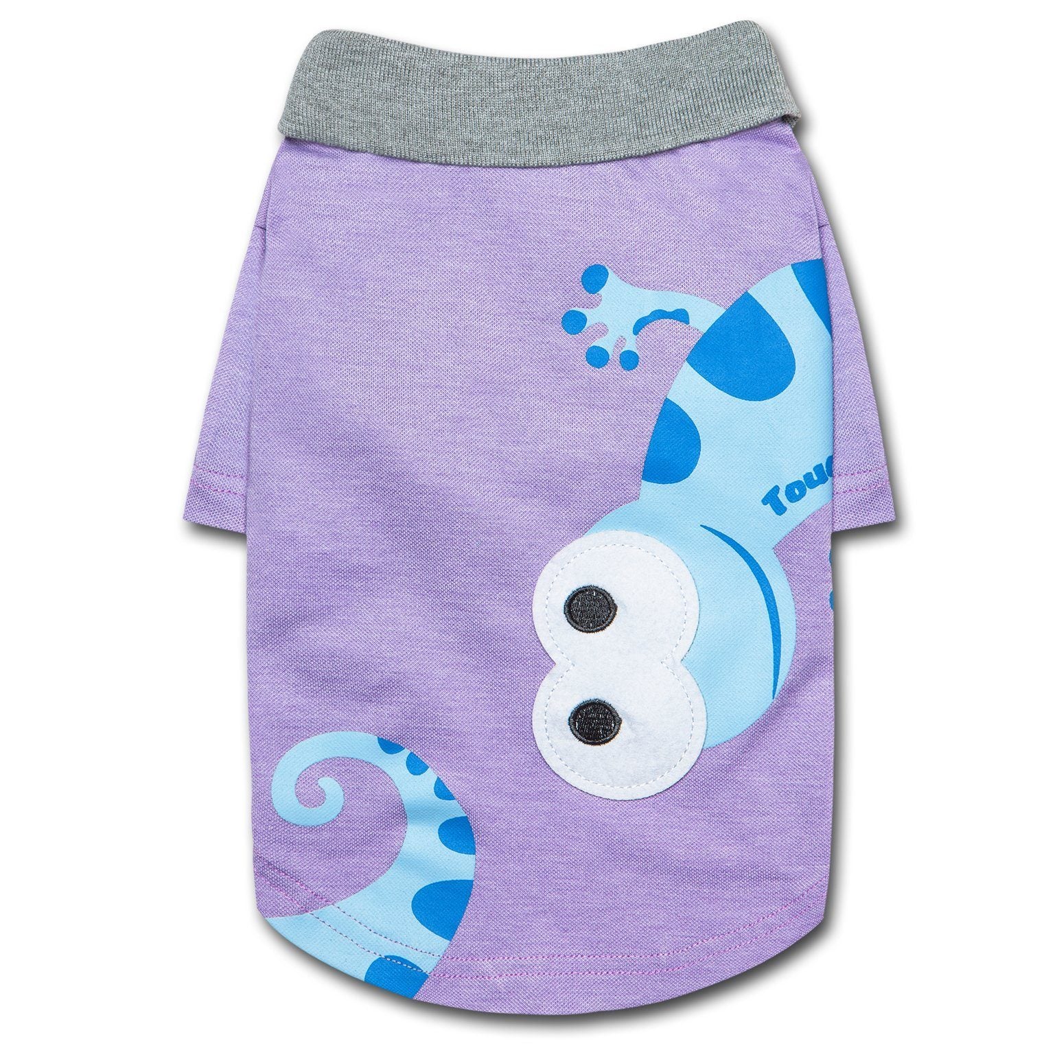 Touchdog 'Arubark' Caribbean Style Dog Polo T-Shirt X-Small Purple