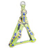 Touchdog 'Chain Printed' Tough Stitched Dog Harness and Leash