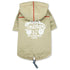 Touchdog 'Cloudburst' Reversible Fashion Waterproof Dog Raincoat
