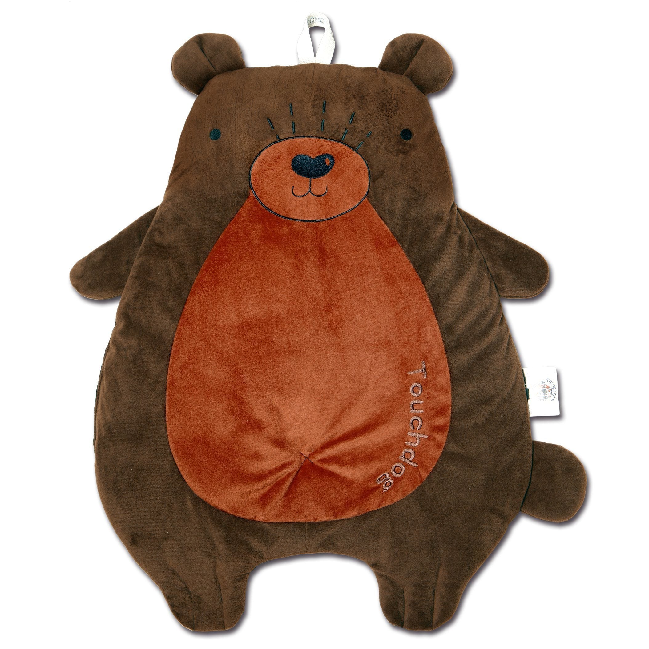 Touchdog 'Critter Hugz' Designer Character Animated Dog Mats Brown