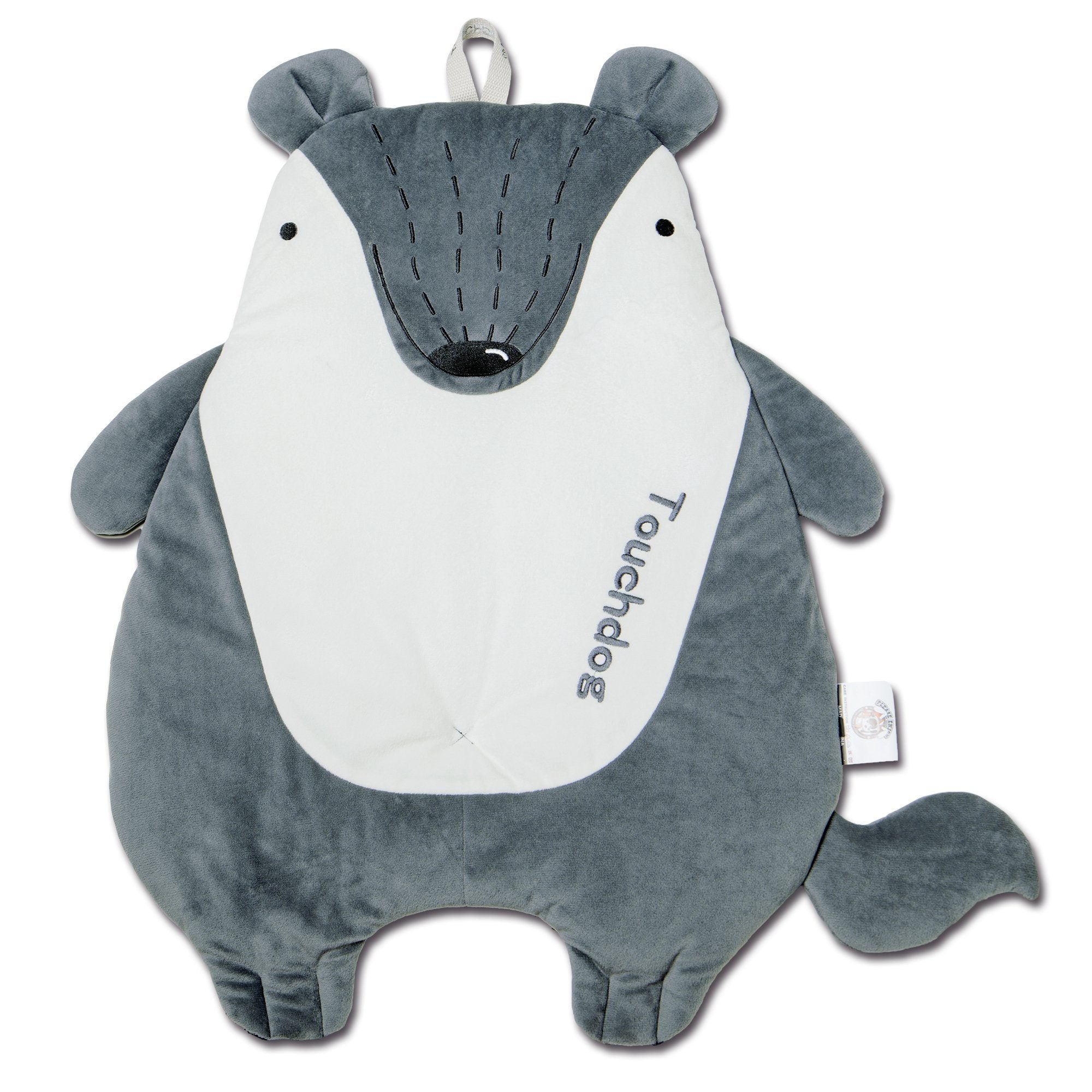 Touchdog 'Critter Hugz' Designer Character Animated Dog Mats Gray