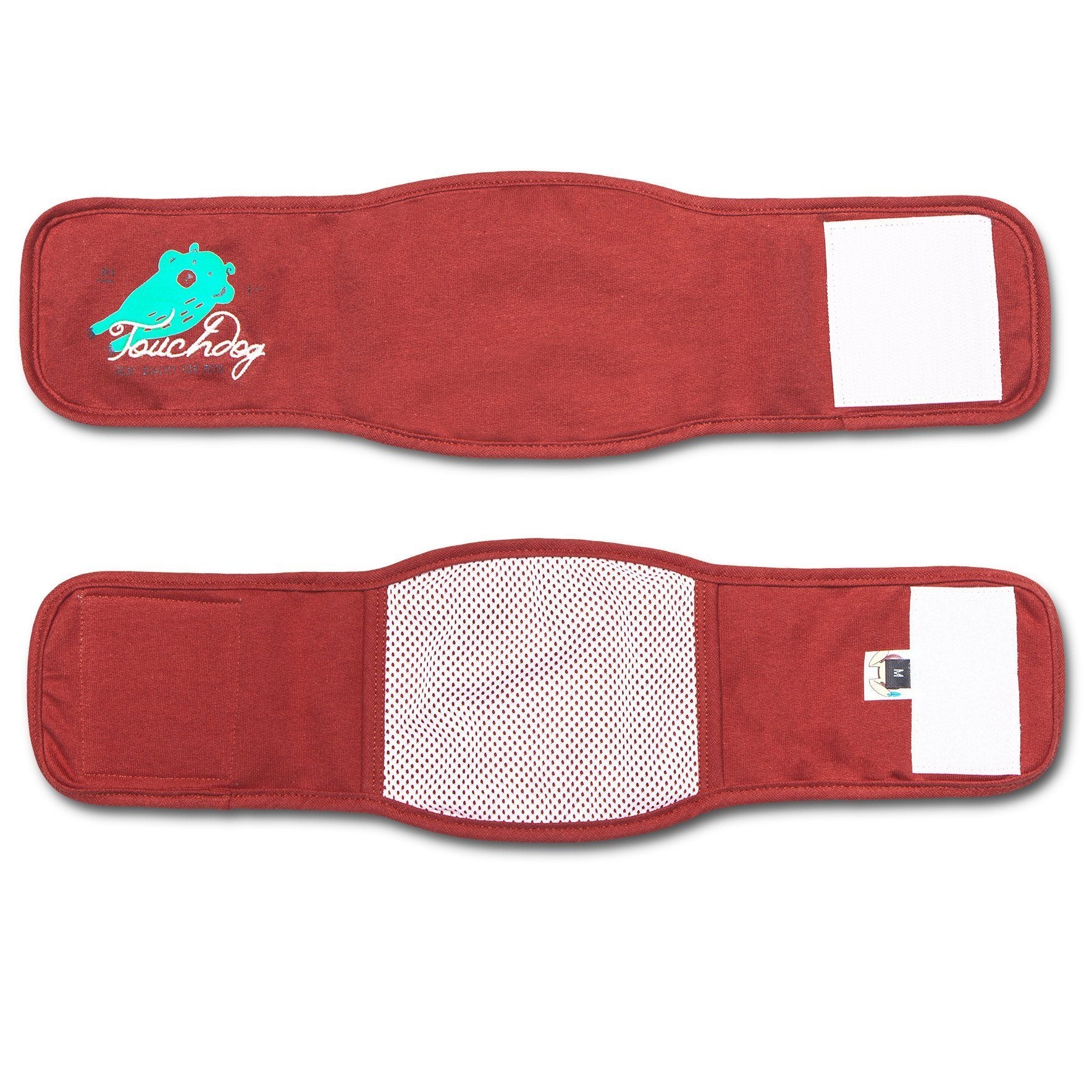 Touchdog Gauze-Aid Protective Dog Bandage and Calming Compression Sleeve  