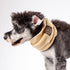 Touchdog Heavy Knitted Designer Fashion Winter Dog Scarf Beige