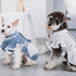 Touchdog 'I love Poochi' Classical Plaid Fashion Designer Dog Dress
