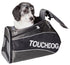 Touchdog ® 'Modern-Glide' Airline Approved Water-Resistant Sporty Travel Fashion Pet Dog Carrier Jet Black