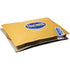 Touchdog ® 'Shock-Stitched' Sporty Reversible Rectangular Ultra-Thick Dog Mat Bed Large Mustard Yellow, Mocha Brown