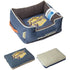 Touchdog ® 'Sporty Vintage' Original Reversible Rectangular Designer Dog Bed