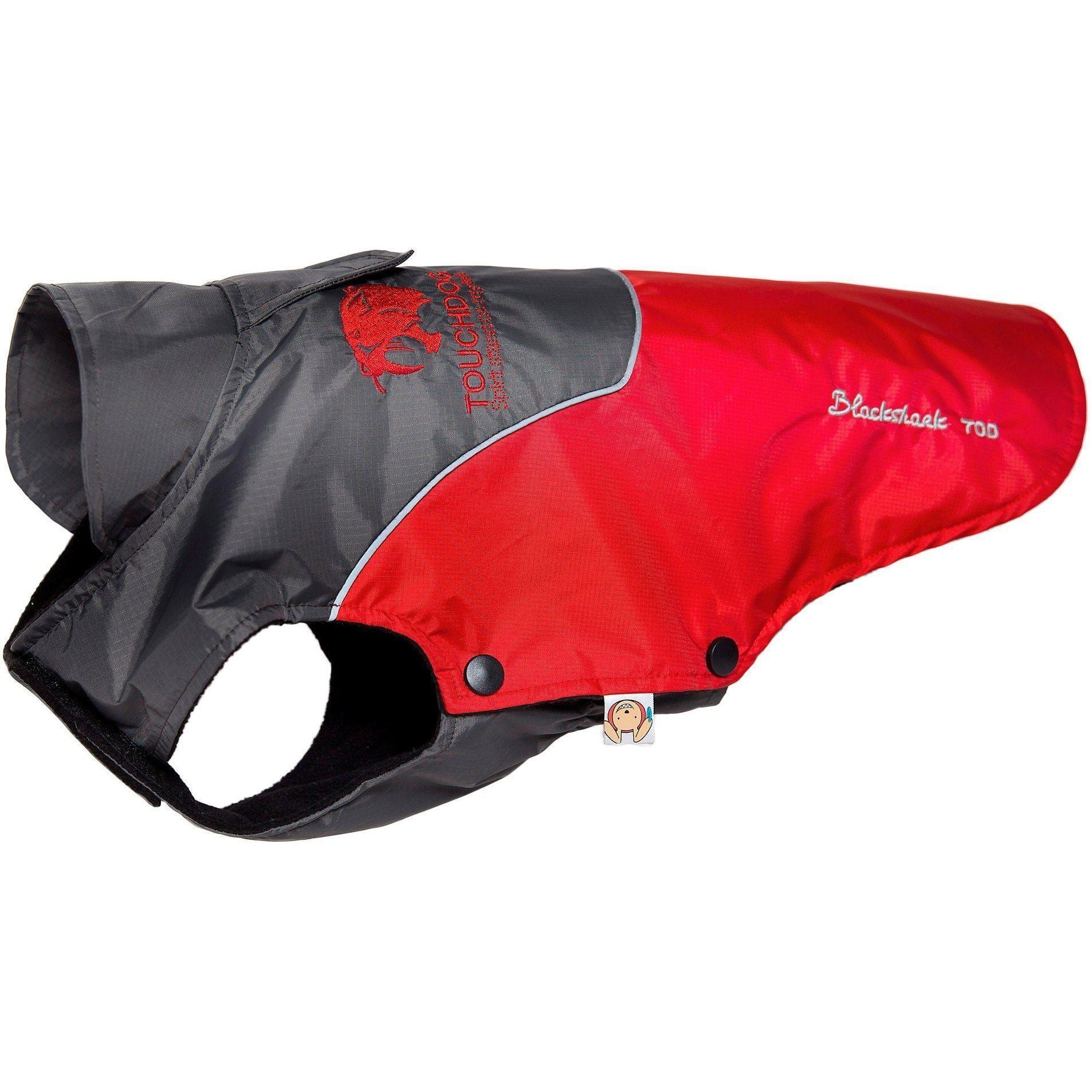 Touchdog ® Subzero-Storm Reflective Year Round Waterproof Dog Coat X-Small Red, Black