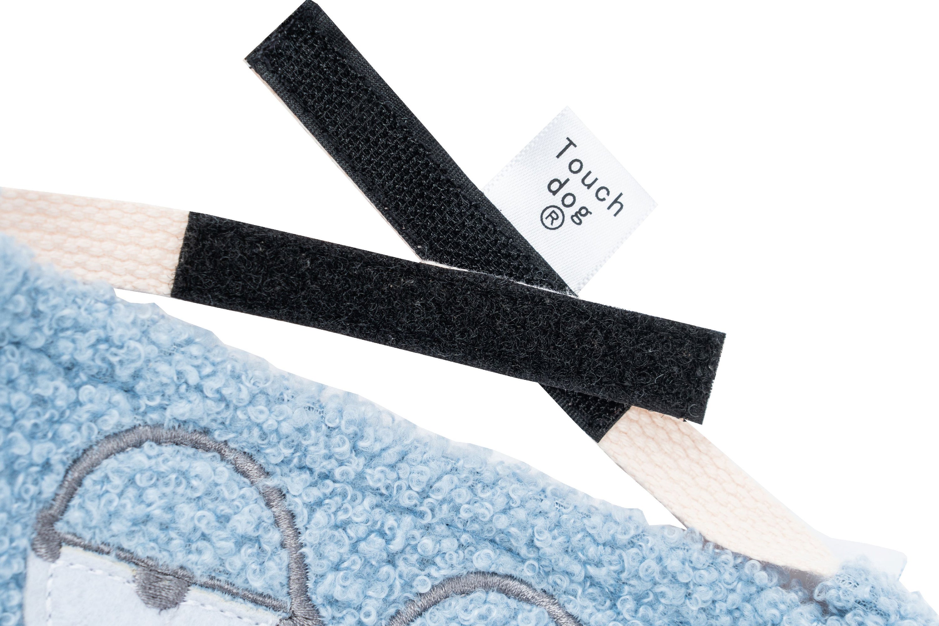 Touchdog ®'Dizzy-Eyed Cyclops' Cotton Hook-and-Loop Dog Bandana and Scarf