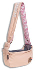 Touchdog 'Toga Bark' Over-The-Shoulder Hands-Free Pet Carrier Peach