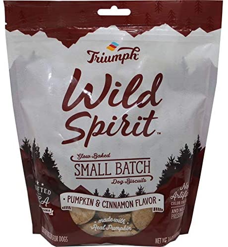 Triumph Wild Spirit Wheat Free Pumpkin Cinnamon Dog Biscuits