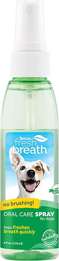 Tropiclean Fresh Breath Oral Care Spray for Pets - 4 Oz